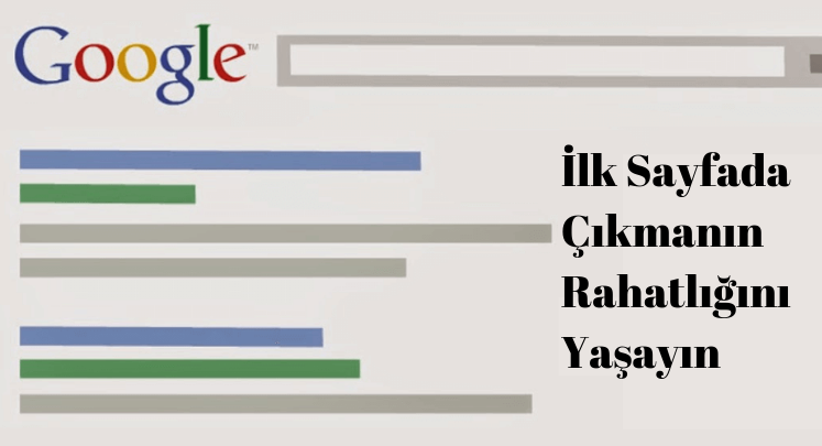 google ilk sayfada çıkmak